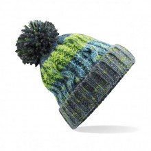 Junior Corkscrew Pom Pom Beanie B486B