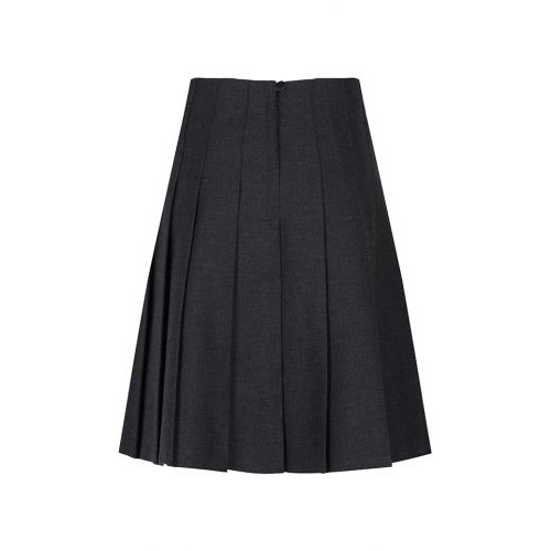 Trutex Senior Stitch Down Pleat Skirt Grey GPB